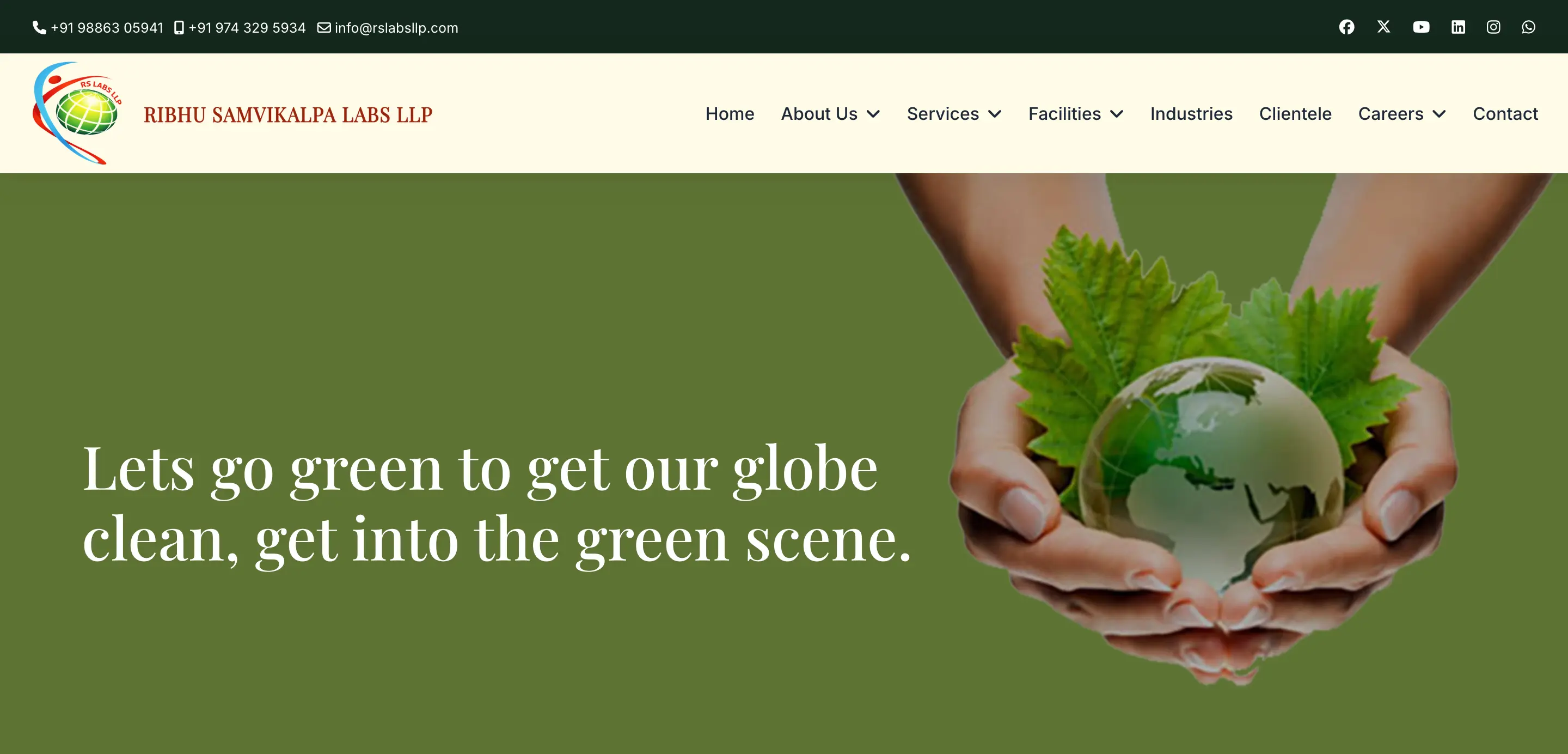Ribhu Visankalpa Labs LLP Website