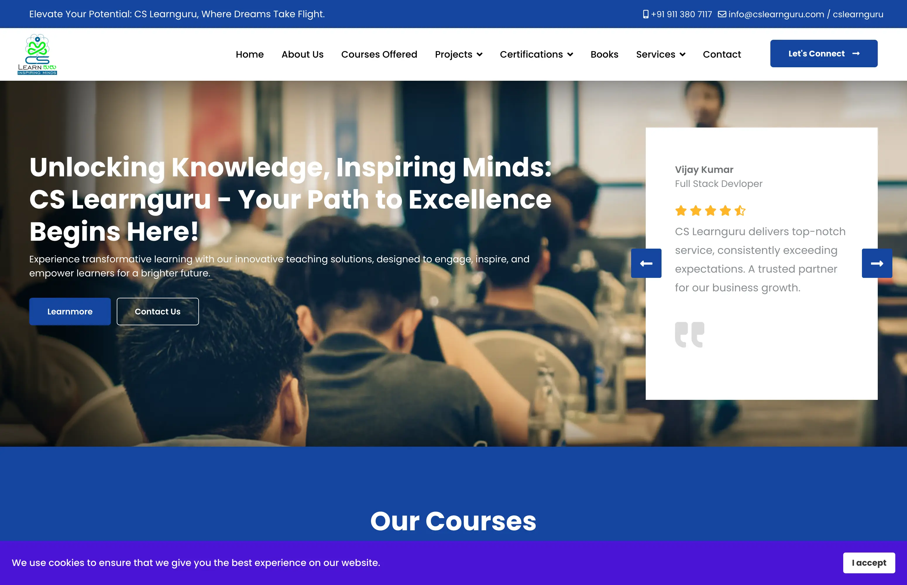 CS Learn Guru Website